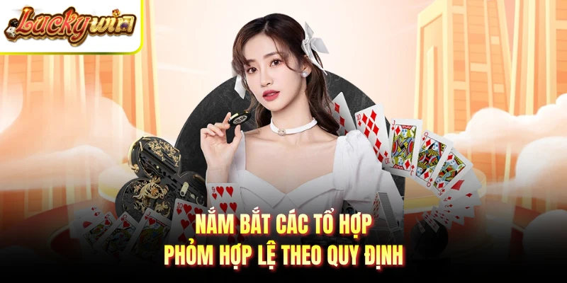 Nắm bắt các tổ hợp phỏm hợp lệ theo quy định
