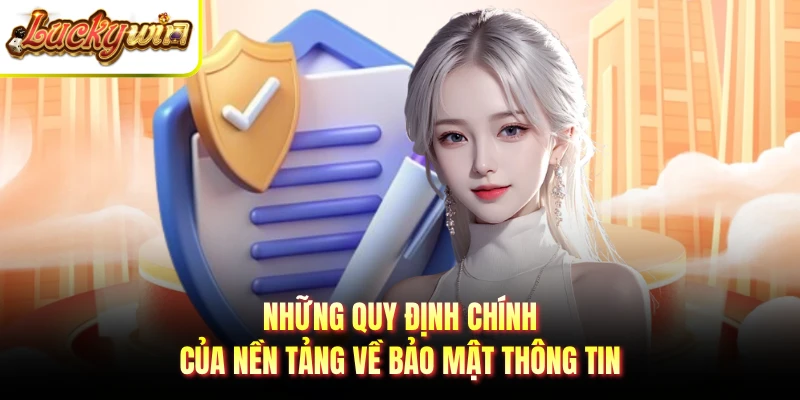 Những quy định chính của nền tảng về bảo mật thông tin